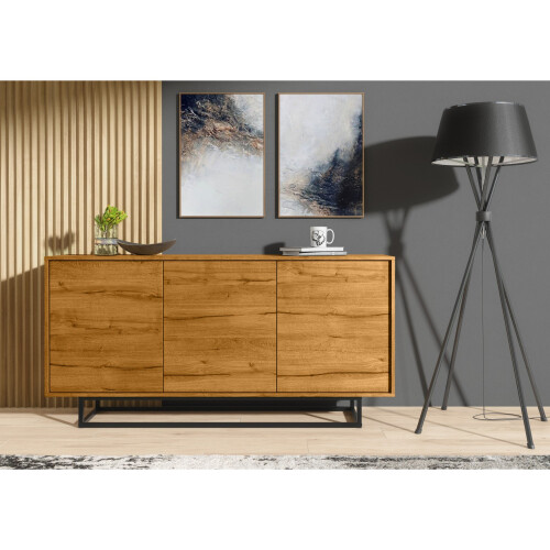 Creative Furniture Halo Loft 160cm Sideboard - Oak 1