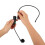 2.4G Wireless Microphone Transmitter Receiver 10H Battery Portable Black 10