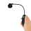 2.4G Wireless Microphone Transmitter Receiver 10H Battery Portable Black 12