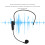 2.4G Wireless Microphone Transmitter Receiver 10H Battery Portable Black 8