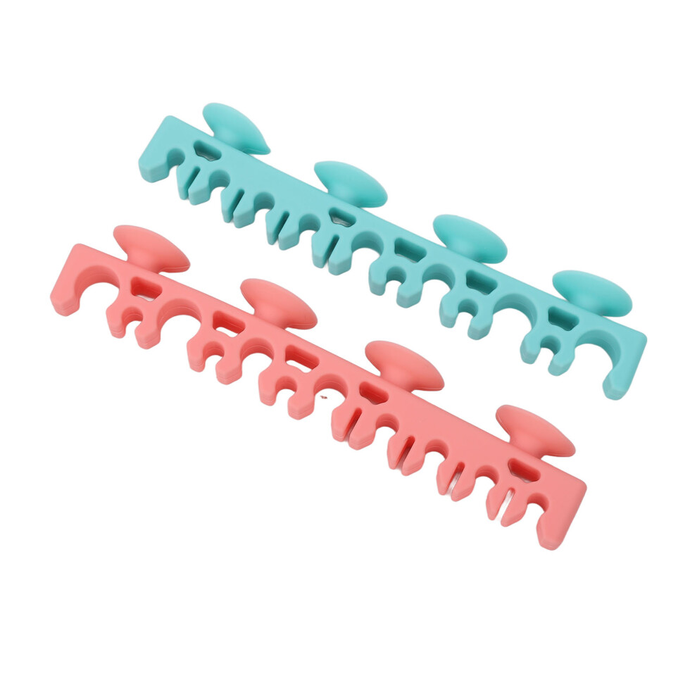 Silicone Wall Mount Makeup Brush Organizer Soft Self Absorption Cosmetic Rack