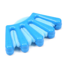 Blue Portable Hair Rollers for Braiding & Twist Styling DIY Hairdresser Tool