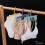 9-Loch grüner Kleiderbügel-Schrank-Organizer 3