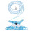 Light Blue Cartoon Squirrel Harness with 2m Leash, Comfortable & Durable 2