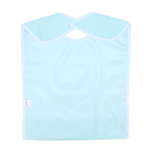Adult Mealtime Bib Waterproof Elder Clothing Protectant Senior Light Green