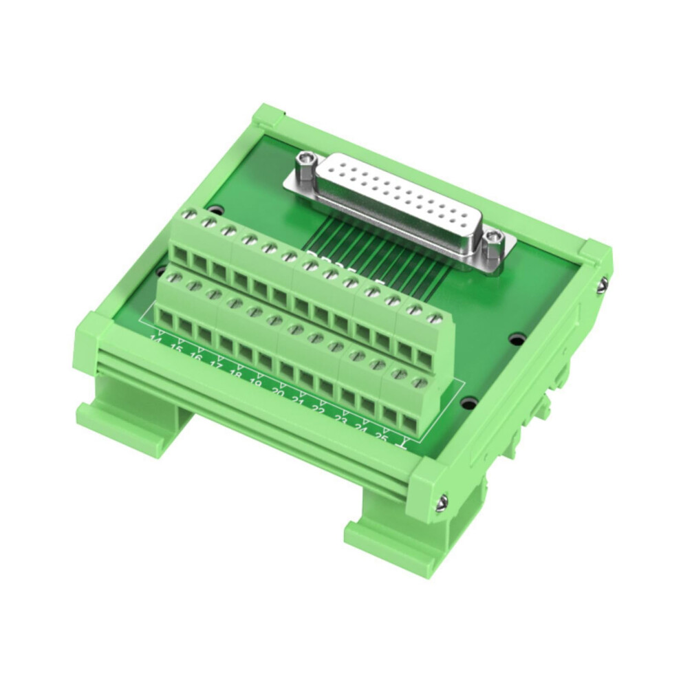Flame Retardant D SUB Interfaces 9 D15 D25 D37 D50 D62 D78 Clamps For Secure Connection Terminals DB25 Female Head-image-OPC-PKZ6NRZ-NEW