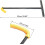 T-Shaped Steel Hook Heavy Duty Spring Hook Manhole Hook Pull Hook Tool 5
