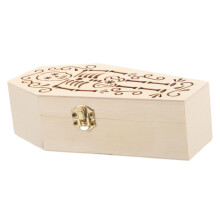 Retro Style Dog Urn Wooden Pet Memorial Ashes Box For Dog And Cat Storage Handcrafted Cinerary Casket