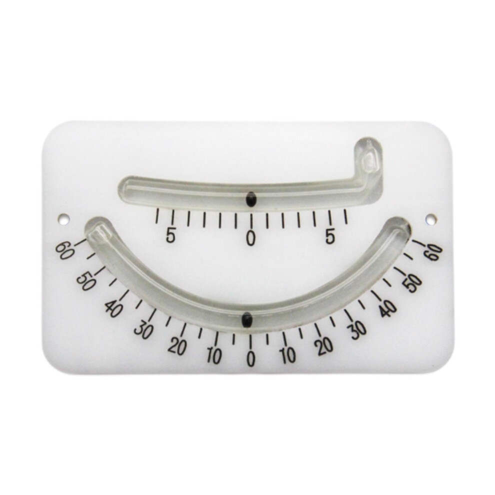 Spirit Level 60-Degree Protractor, Pocket Level, Marine Clinometer, Inclinometer For Woodworking And RV-image-OPC-PKZ6NZV-NEW