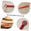 Mini Compass Circular Drawing Tool Ruler And Compass For Geometry Circular Hole Ruler Maths Drawing Tool 3