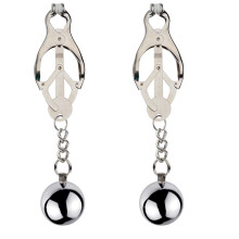 Metal Nipple Clamps Exotics Nipple Grips Non-Piercing Nipple Rings Adjustable Nipple Weight Clip For Women Nipple Toy