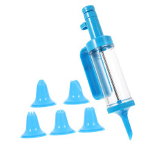 Cookie Press Tool With Ergonomic Grip Reusable Biscuit Maker Multi Shape Mold Kit For Decorate Biscuits And Cream Cakes