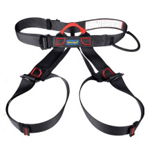 Safety Harness For Climbing And Rappelling - Outdoor Camping Rock Climbing Accessory Orange