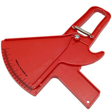 0-80mm Skinfold Caliper For Body Fat Measurement Manual Slim Guide Professional Red