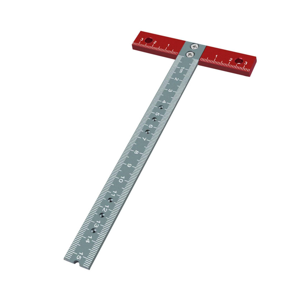 T Square Ruler Aluminium Alloy For Woodworking And Drawing With Scale For Architectural Design Modelling 9084446329094