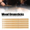 12 Pair Maple Wood Drumsticks Lightweight Practice & Performance 5