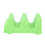 5PCS Green Car-Shaped Taco Holder Set, Small, Wave Shape Kitchen Tray 11