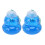 2 Sets Plastic Hanging Wasp & Bee Traps, Gourd Shape, 15.5x13cm 1