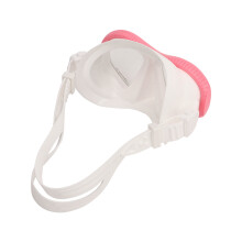 Kinder Schnorchelset mit Anti-Beschlag-Brille & Trockenzubehör Pink, leichtgewicht