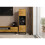 Creative Furniture Harmony Loft 175cm Display Cabinet - Oak 2