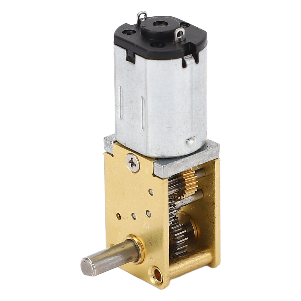 Dc6v Single Shaft Worm Gear Motor 190Rpm 1:42 Reduction 4661352998320
