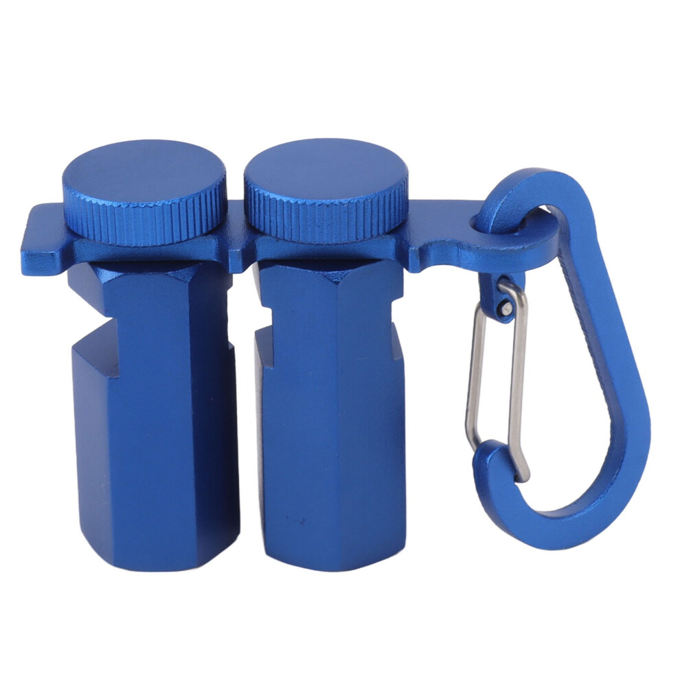 Aluminium Framing Square Stops With Sturdy Hex Shape Blue 4931352999000