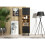 Creative Furniture Harmony Loft 175cm Display Cabinet - Oak & Black 2