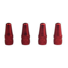 Bike Tire Valves Stem Caps 4Pcs Aluminum Alloy Bicycle Valve Caps Air Covers Universal Fit