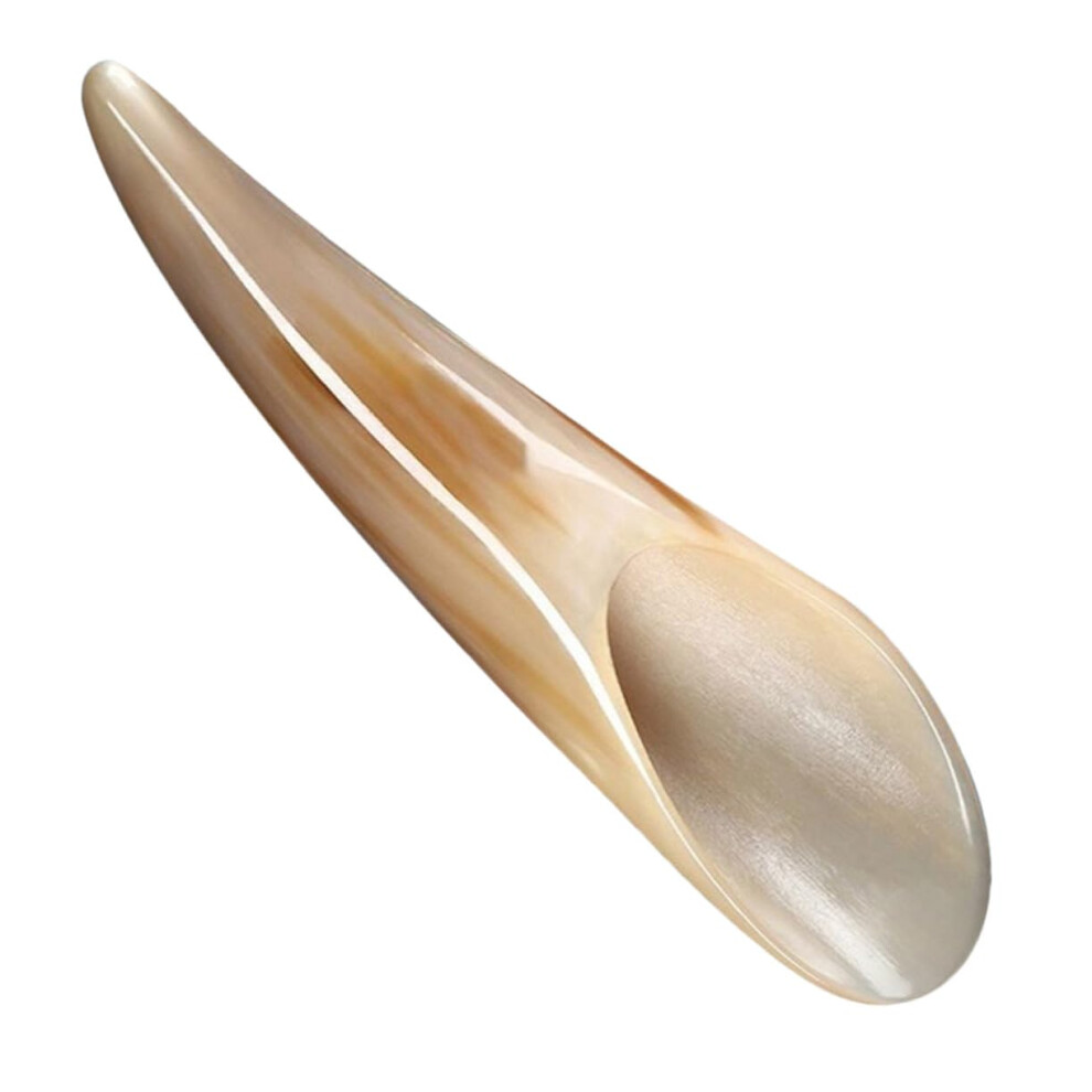 Natural Buffalo Horn Gua Sha Tool - Hand Carved Face Massage, Facial Sculpting, Deep Tissue Massage, Puffiness Reduction