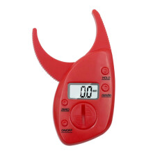 Body Fat Caliper With LCD Display Durable Clip Gauge For Fitness Monitoring Accurate Handheld Analyzer