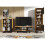 Creative Furniture Elysian Loft 100cm Sideboard - Oak & Black 6