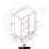 Creative Furniture Elysian Loft 100cm Sideboard - Oak & Black 7