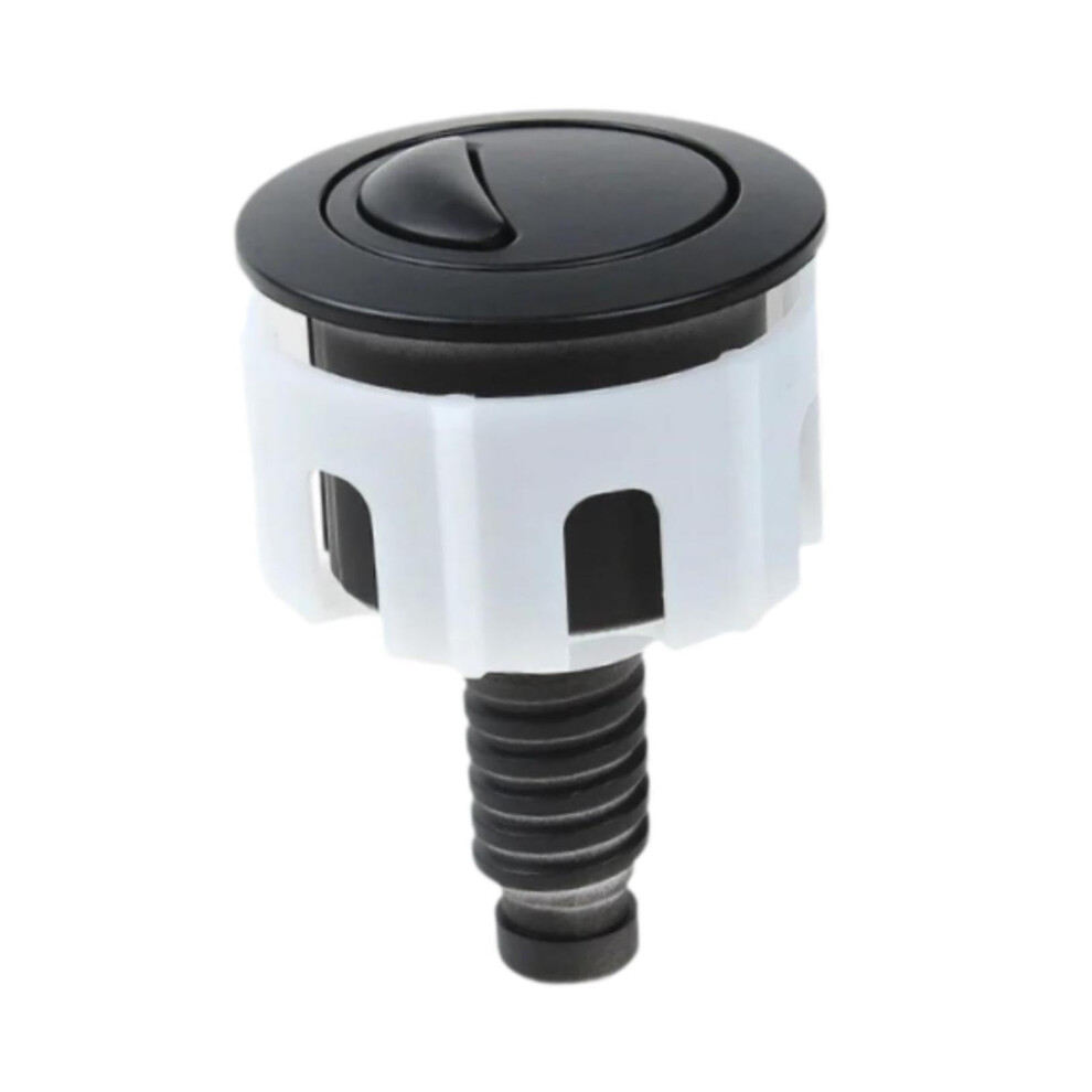 Two Flush Button Toilet Fill Valves Repair 47Mm Water Saving Easy To Install Full And Half Push Button Tank Black 9354506193393