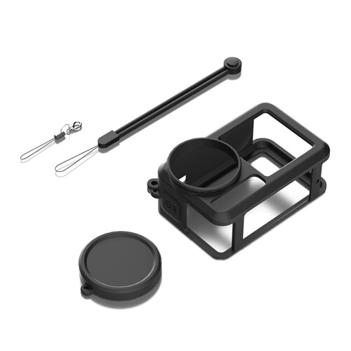 Silicone Protective Case Action 5Pro Lens Caps Scratch Proof Skin Friendly Soft Housing