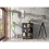 Creative Furniture Elysian Loft 100cm Sideboard - Rustic & Black 3