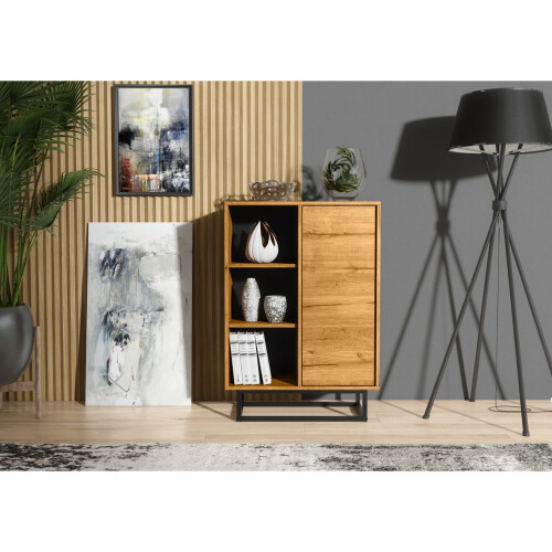 Creative Furniture Elysian Loft 100cm Sideboard - Oak 1