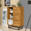 Creative Furniture Elysian Loft 100cm Sideboard - Oak 5