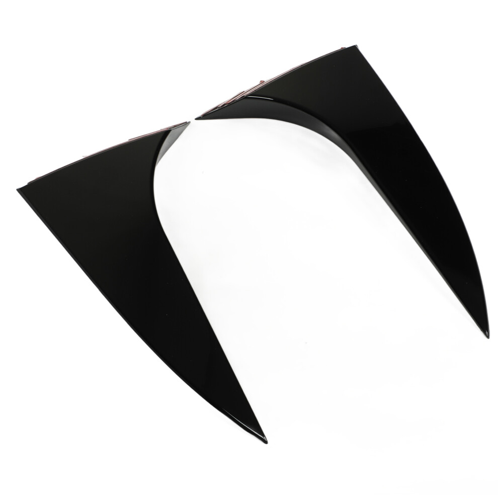 Rear Window Side Spoiler For Ford Focus 2015-2018 Glossy Black 8491353004043