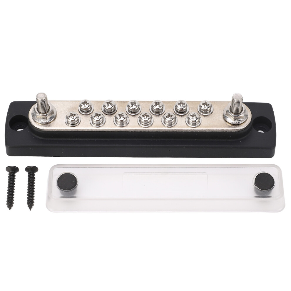 12 Point Power Distribution Block 150A With Zinc Alloy Terminals For Rv Marine 4081353004484