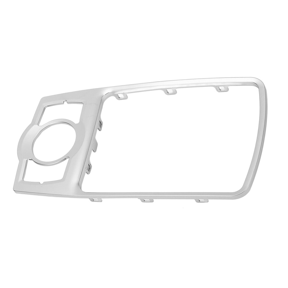 Front Mmi Center Console Frame For A6 Allroad Chrome Replacement Silver 7681353008122