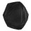 Hexagon Sandbox Cover Black Waterproof Outdoors with Drawstring 14