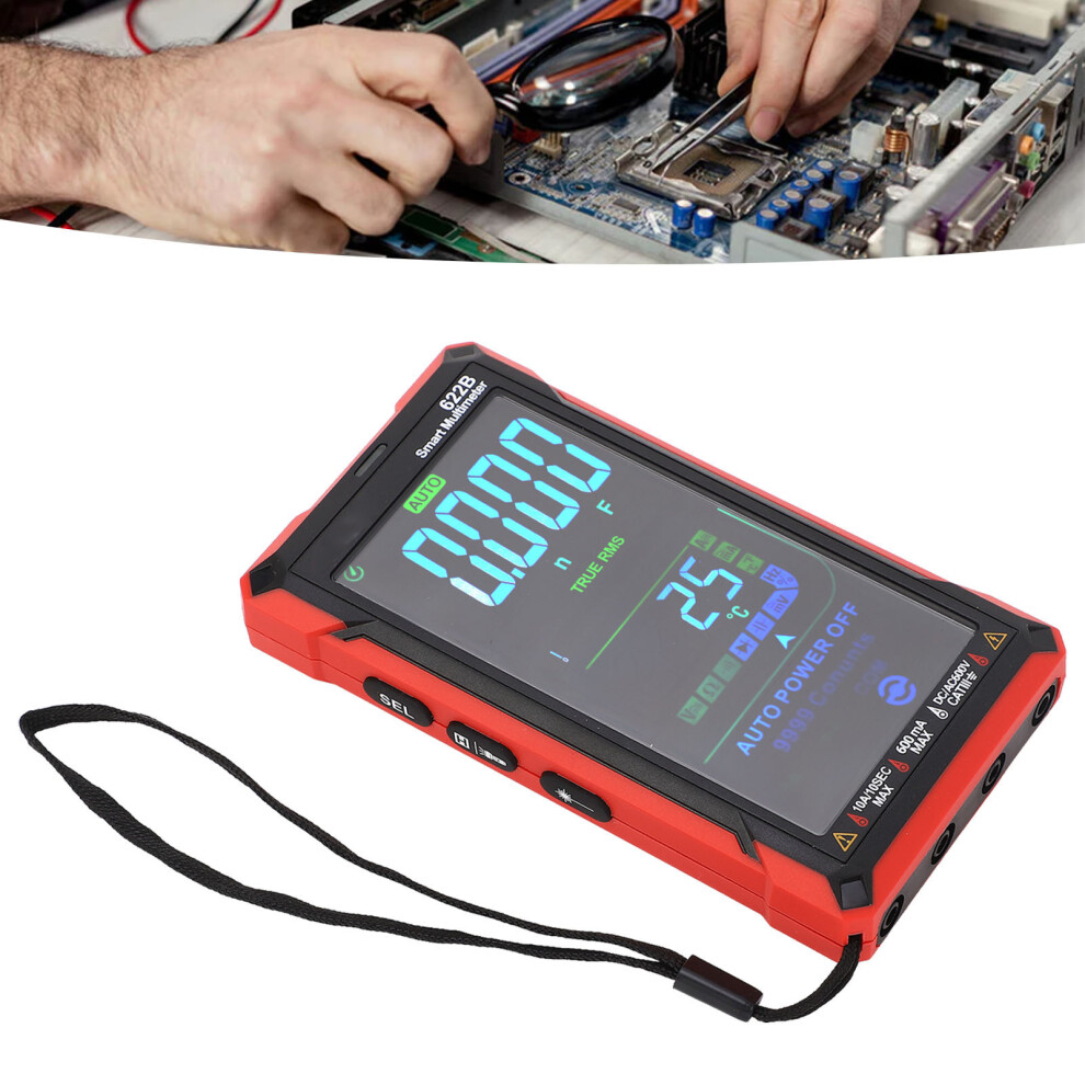 Smart Touch Digital Multimeter Kit Fully Automatic High Precision Tester 9381353013178