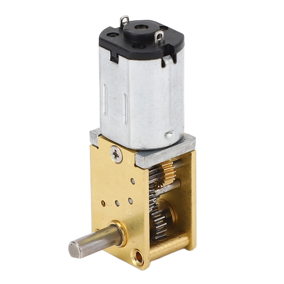 Micro Gear Motor 12V 60 RPM 1:236 Reduction Fixed Seat Brush Type-image-OPC-PKZ7D2K-NEW