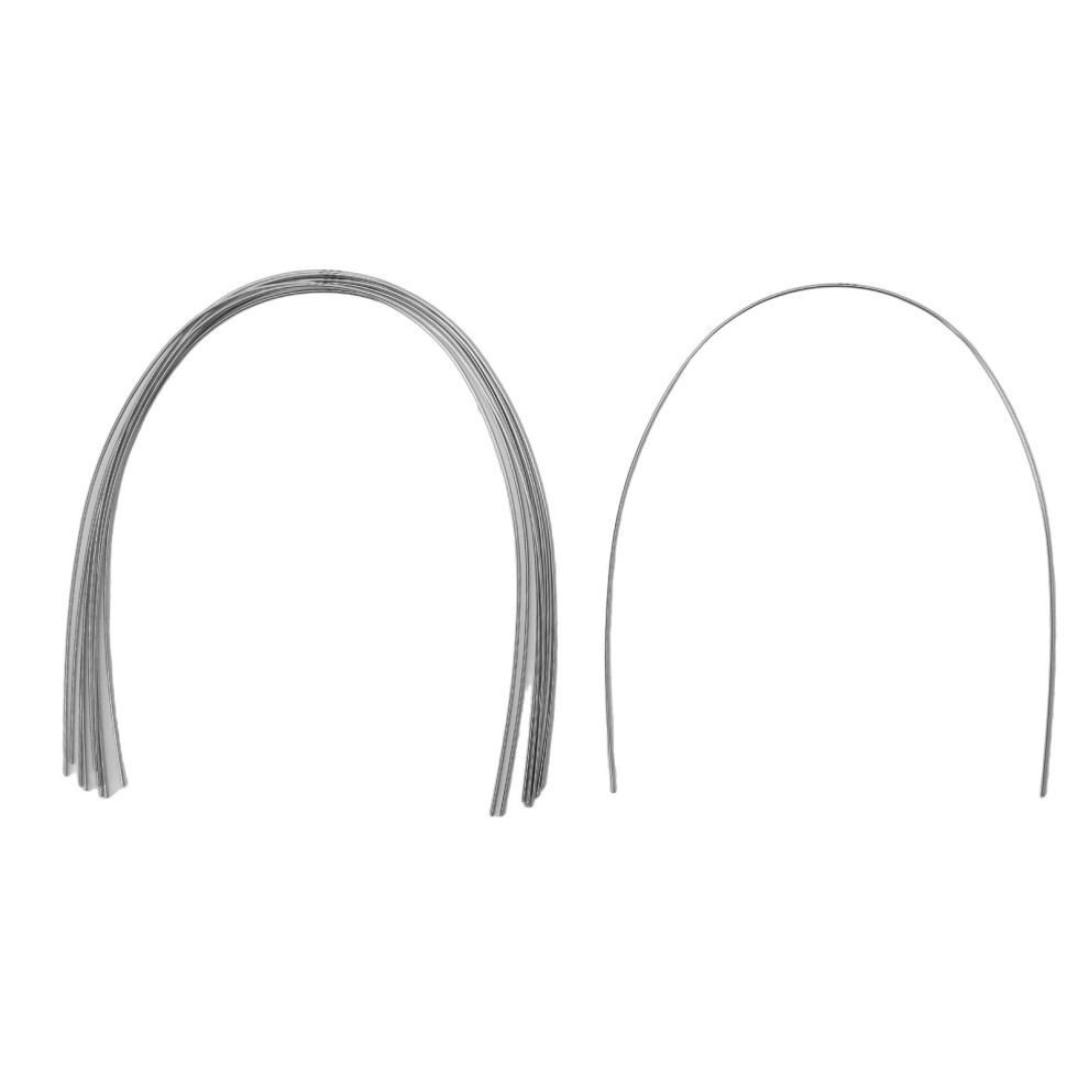 100pcs Stainless Steel Dental Orthodontic Round Arch Wires 0.020inch