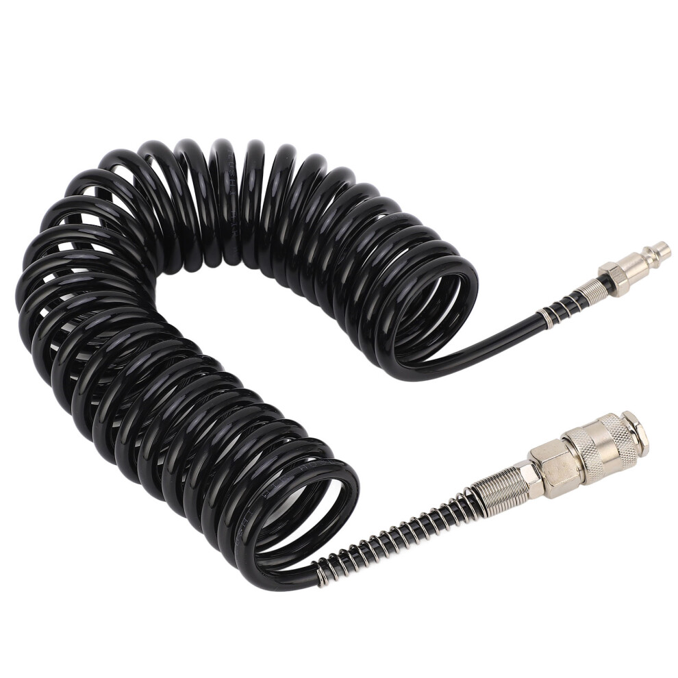 Lightweight Flexible Recoil Air Hose 5M/16.4Ft Durable Pressure Resistant 9461353025576