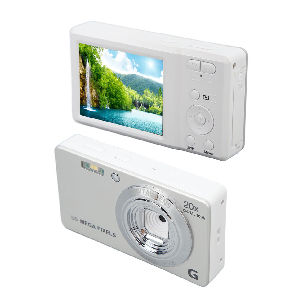 56Mp 4K Camera 20X Zoom Autofocus With 2.7In Screen & Flash Silver 4001353027030