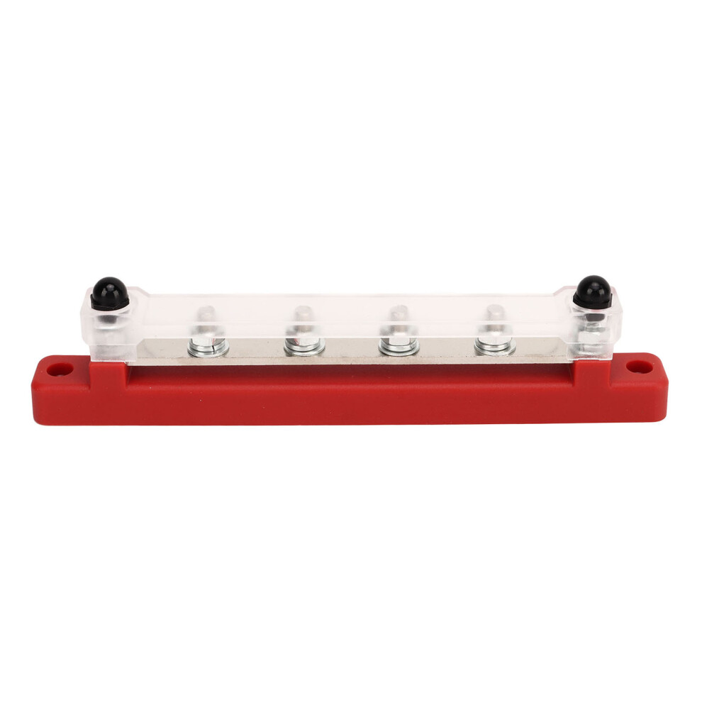 6 Post Power Distribution Terminal Block M6, 150A, Dc12v-48V Red 4601353027445