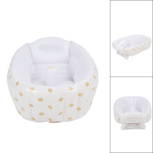 Aufblasbare Baby-Badewanne Faltbar Tragbarer Kinder-Duschtstuhl PVC Typ B