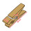 Conjunto de 500 pequenos prendedores de roupa (3,5 cm) 4