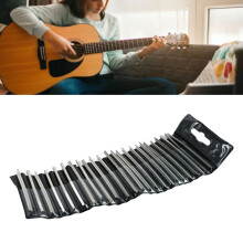 24er Nickelbeschichtetes Legierungskupfer-Gitarrensaiten-Set, heller Klang